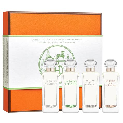 hermes collection parfums jardins|hermes perfume jardin collection.